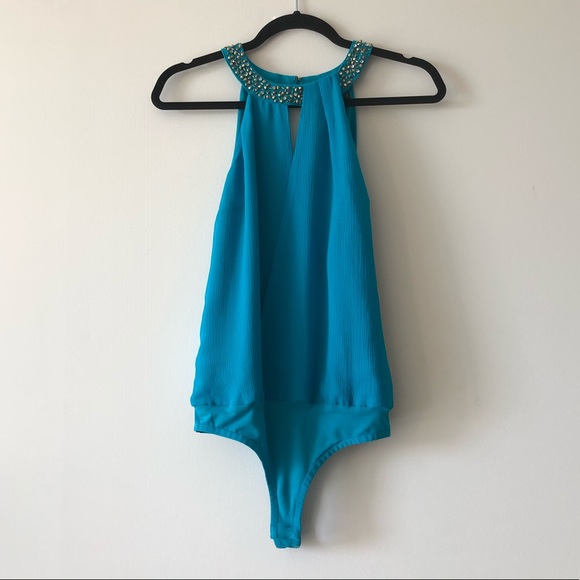 MARCIANO Silk top (bodysuit) - Picture 3 of 9